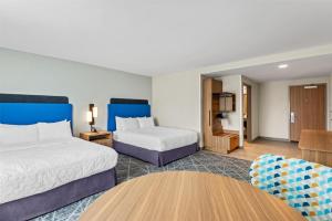 Postel nebo postele na pokoji v ubytování Hampton Inn Cooperstown