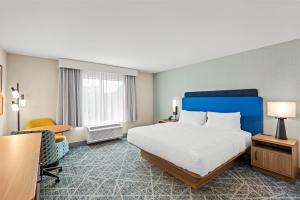 Postel nebo postele na pokoji v ubytování Hampton Inn Cooperstown