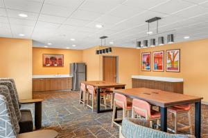 Posezení v ubytování Hampton Inn Cooperstown