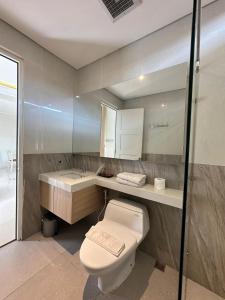 Koupelna v ubytování Sevilla Resort Magelang