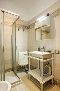 Koupelna v ubytování Residenz Roccolo + 37 fotografií