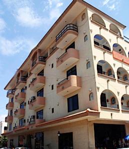 Budova, kde se hotel nachází