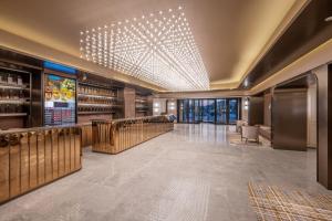 Jingdong Headquarters Crystal Orange Hotel, Yizhuang, Beijing休息區