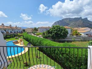 Nespecifikovaný výhled na hory nebo výhled na hory při pohledu z apartmánu