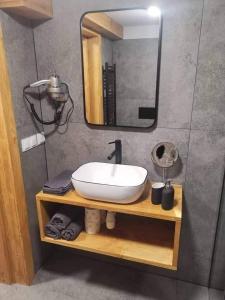 Kúpeľňa v ubytovaní Apartament NA PIĘTERKU