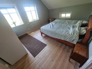 Postel nebo postele na pokoji v ubytování Swedish Red Villa - Spa & Sauna