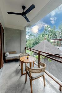 Balkón nebo terasa v ubytování AnandaDara Ubud Resort & Spa