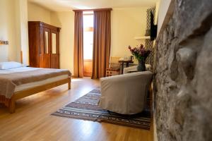 Postel nebo postele na pokoji v ubytování Hotel Mirhav