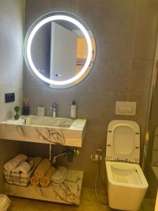 Kupatilo u objektu The cosy inn vlora