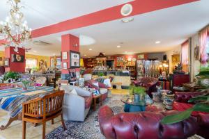 A seating area at Hotel Kerala