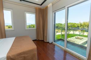 Postel nebo postele na pokoji v ubytování Zojza Agroturizem & Hotel