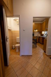 Kúpeľňa v ubytovaní Sunbird Apartman Budapest