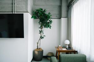 Posezení v ubytování HOTEL Inc + 23 fotografií