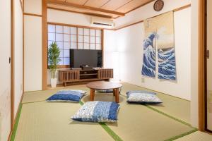 浅草橋戸建にあるテレビまたはエンターテインメントセンター