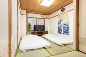 浅草橋戸建にあるベッド