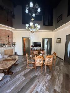Posezení v ubytování Guesthouse Mtsvane Koncxi 22