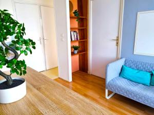 Posezení v ubytování Grand appartement