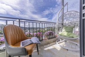 Μπαλκόνι ή βεράντα στο Biệt Thự Du Lịch Út Thảo Đà Lạt