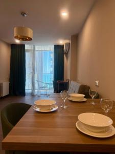 Posezení v ubytování Sun & Style 1BR Apartment