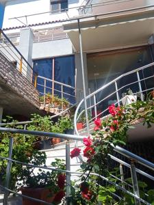 Balkón nebo terasa v ubytování Hotel Moris
