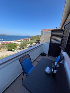Balkón nebo terasa v ubytování Apartments Ema