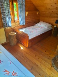 Letto o letti in una camera di Steinschalerhof