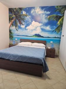 Ένα ή περισσότερα κρεβάτια σε δωμάτιο στο Dream & Fly Lungomare Beach