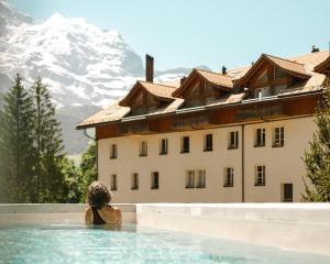 Bazén v ubytování Grand Hotel Belvedere, a Beaumier Hotel nebo v jeho okolí