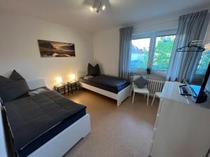 Katil atau katil-katil dalam bilik di SW04-BP - Apartment für Firmen