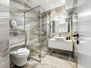 Et badeværelse på Victoriei Luxury Apartments