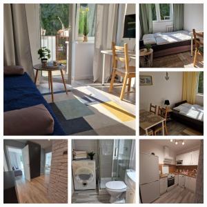 Posteľ alebo postele v izbe v ubytovaní Apartament Morski