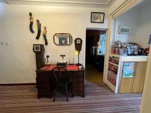 Η κουζίνα ή μικρή κουζίνα στο The Scala Hotel