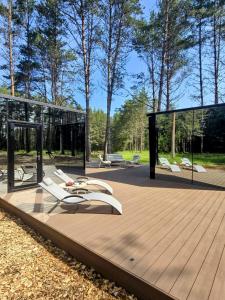 Zahrada ubytování Tiny holiday complex in Kalana