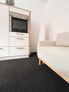 TV a/nebo společenská místnost v ubytování Limok Apartments