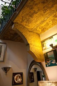 Kuchyň nebo kuchyňský kout v ubytování Hotel Moderno