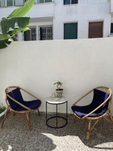 Predel za sedenje v nastanitvi Syrah Home