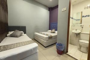 Koupelna v ubytování Hotel 3Winz, Chow Kit Hospital Kuala Lumpur