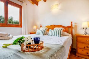 Postel nebo postele na pokoji v ubytování Chalet Turó by dracmallorca