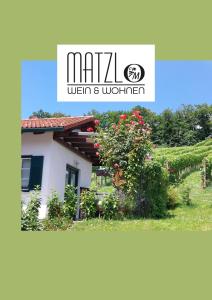 Zahrada ubytování Wein & Wohnen MATZL - Ferienwohnung