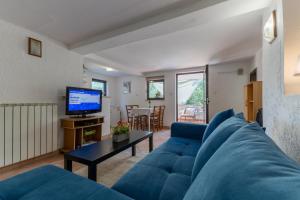 TV a/nebo společenská místnost v ubytování Apartments Dado