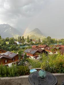Nespecifikovaný výhled na hory nebo výhled na hory při pohledu z apartmánu