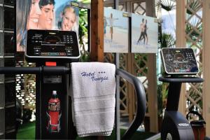 Fitness centrum a/nebo fitness zařízení v ubytování Hotel Venezia