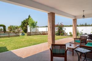 Ogród w obiekcie Casa Huerto del Pitorreo