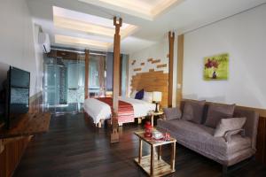 TV a/nebo společenská místnost v ubytování Artisan Hostel