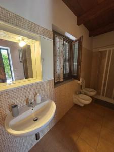 Koupelna v ubytování B&B Da Fiorò