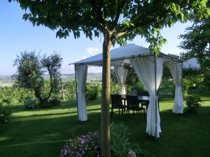 Zahrada ubytování B&B Lieti Colli