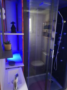 Ένα μπάνιο στο Tiny House proche de la plage sans draps ni serviettes