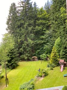 Zahrada ubytování Alba Apartmany Železná Ruda