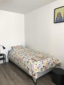 Gîte de l'hôtel Castel客房内的一张或多张床位