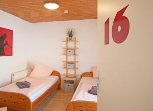 Hostel Westküste客房内的一张或多张床位